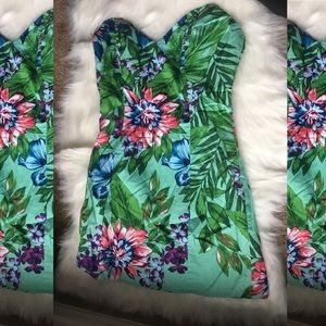 Hawaiian mini dress size small